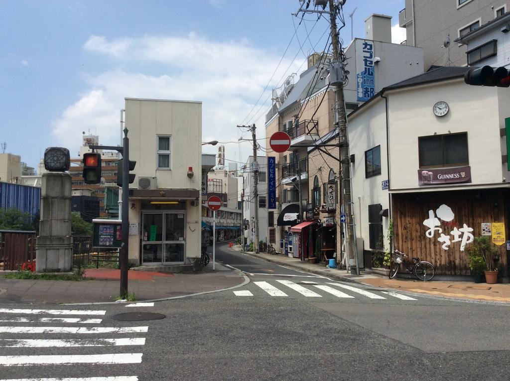 Capsule Inn Miyako Yokohama  Exterior foto